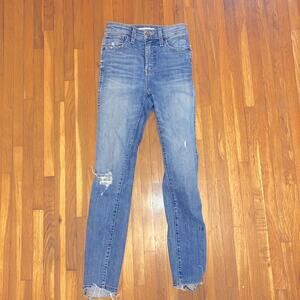 Madewell Distressed Skinnies